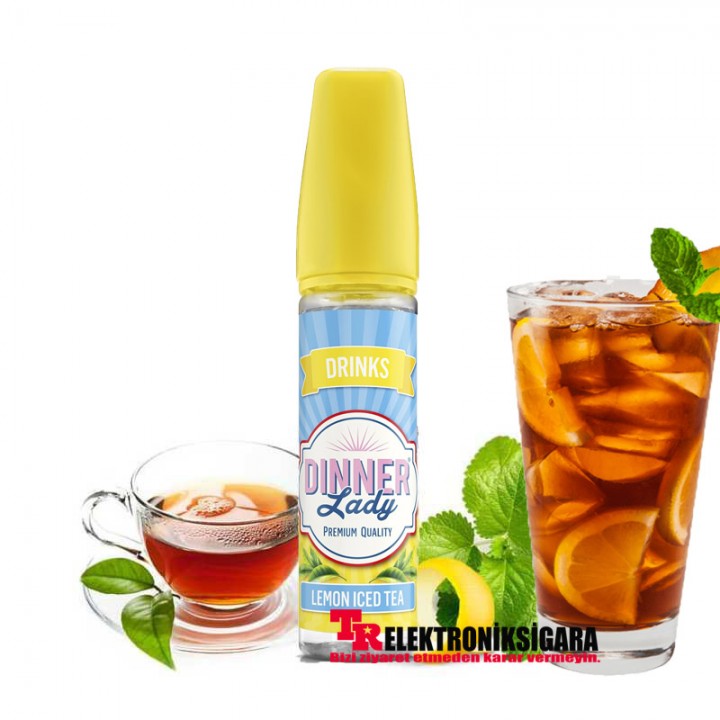 Dinner Lady Lemon Iced Tea 60ml Premium Liquid