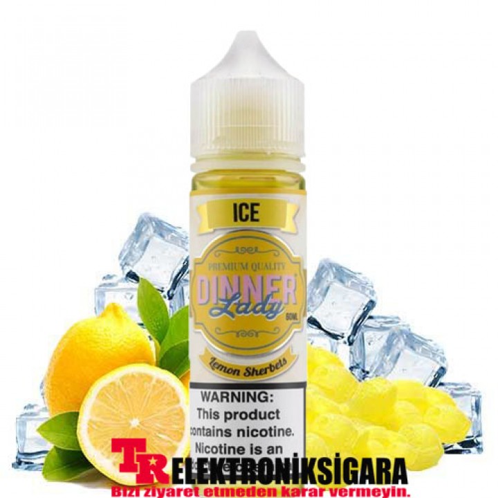 Dinner Lady Lemon Sherbets ice 60ml Premium E-liquid