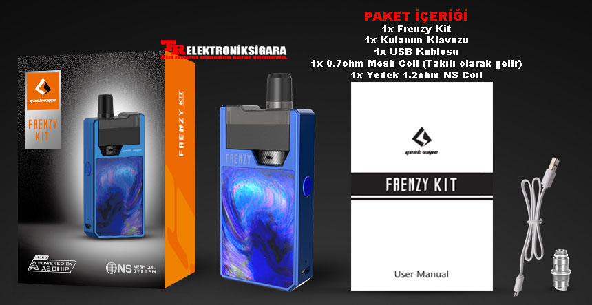 Geekvape Frenzy Pod Mod Electronic Cigarette Review