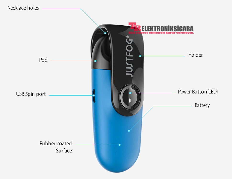 Justfog C601 Pod Elektronik Sigara inceleme