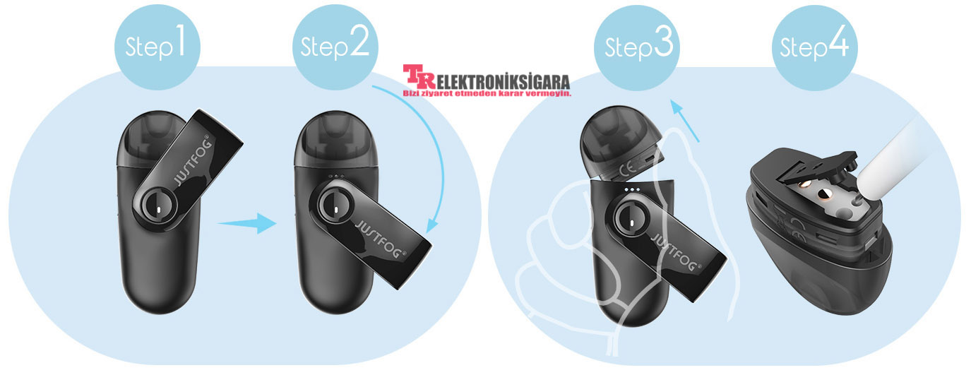 Justfog C601 Pod Elektronik Sigara inceleme