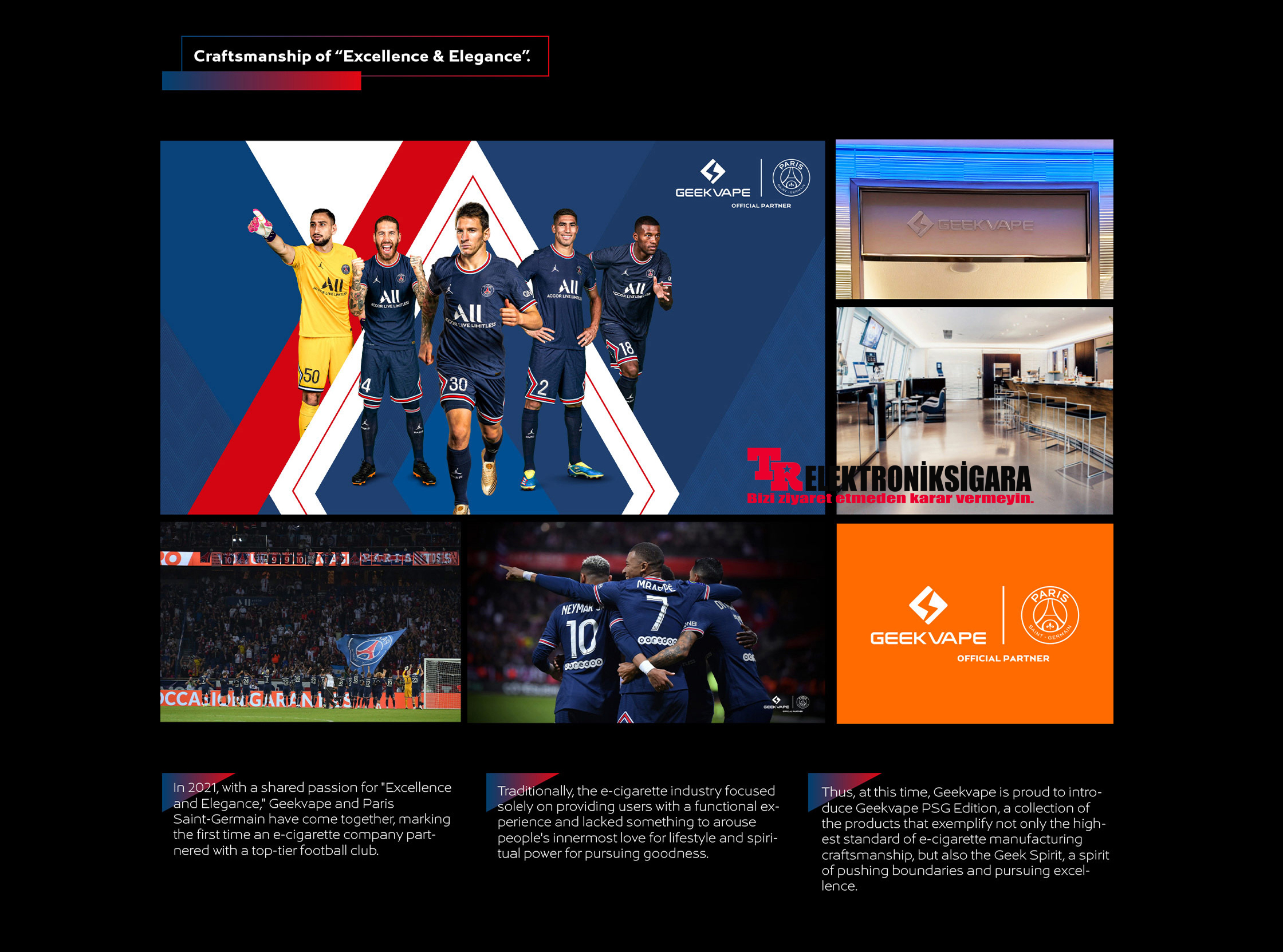 Geekvape & Paris Saint-Germain Announce Official Partnership