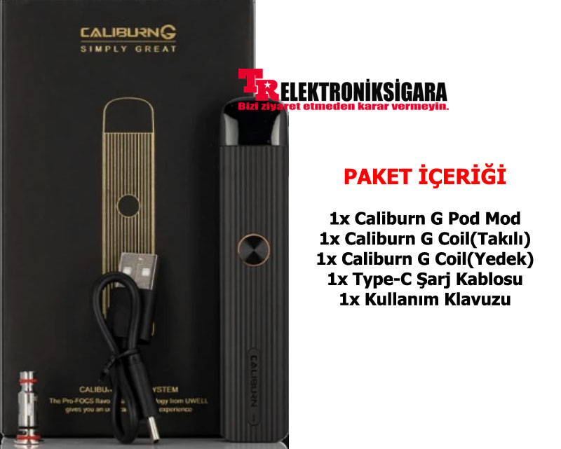 Uwell Caliburn G Pod Mod Vape Device Review