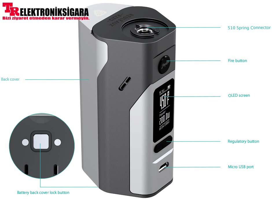 WISMEC Reuleaux RX2 / 3 Mode Review Installation and Operation